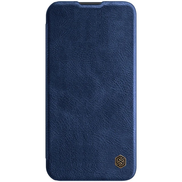 Чохол Nillkin Qin Pro для iPhone 14 Plus Blue (6902048249004)