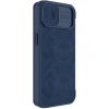 Чохол Nillkin Qin Pro для iPhone 14 Plus Blue (6902048249004)