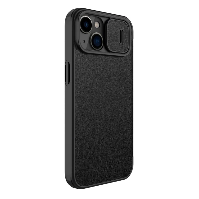 Чохол Nillkin Qin Pro для iPhone 14 Plus Classic Black (6902048249097)
