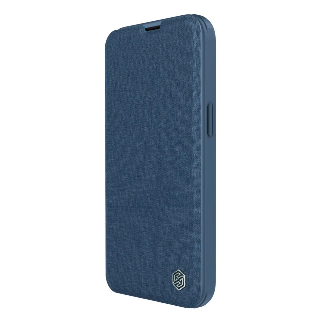 Чохол Nillkin Qin Cloth Pro для iPhone 14 Plus Blue (6902048249172)