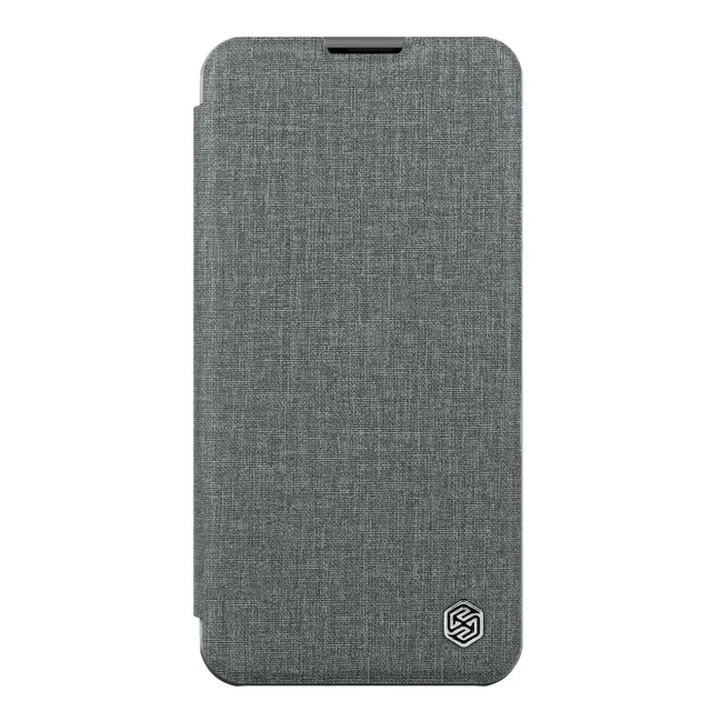 Чехол Nillkin Qin Cloth Pro для iPhone 14 Plus Grey (6902048249189)