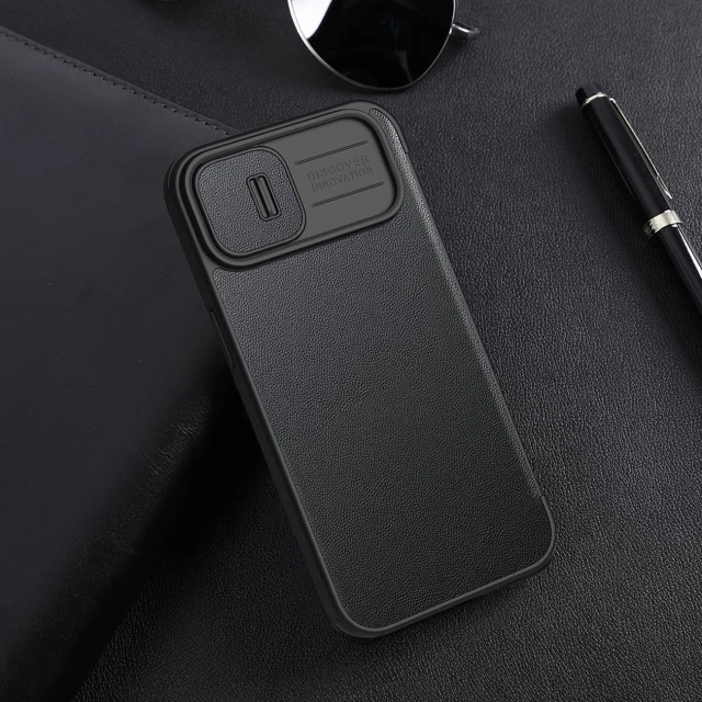 Чехол Nillkin Qin Cloth Pro для iPhone 14 Plus Grey (6902048249189)