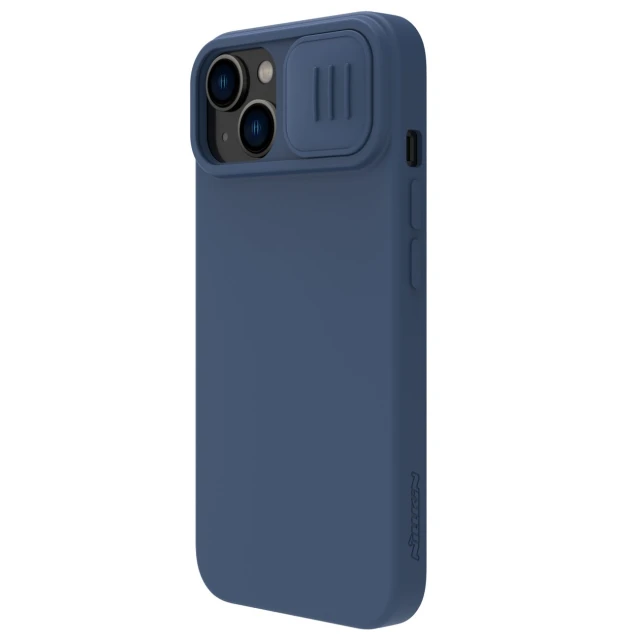 Чохол Nillkin Camshield Silky для iPhone 14 Plus Midnight Blue (6902048249301)