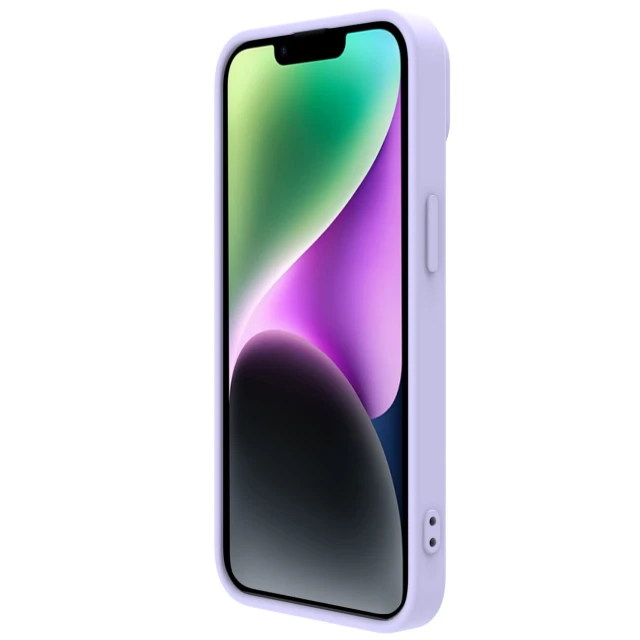Чохол Nillkin Camshield Silky для iPhone 14 Plus Misty Purple (6902048249325)