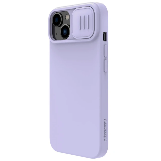 Чохол Nillkin Camshield Silky для iPhone 14 Plus Misty Purple (6902048249325)
