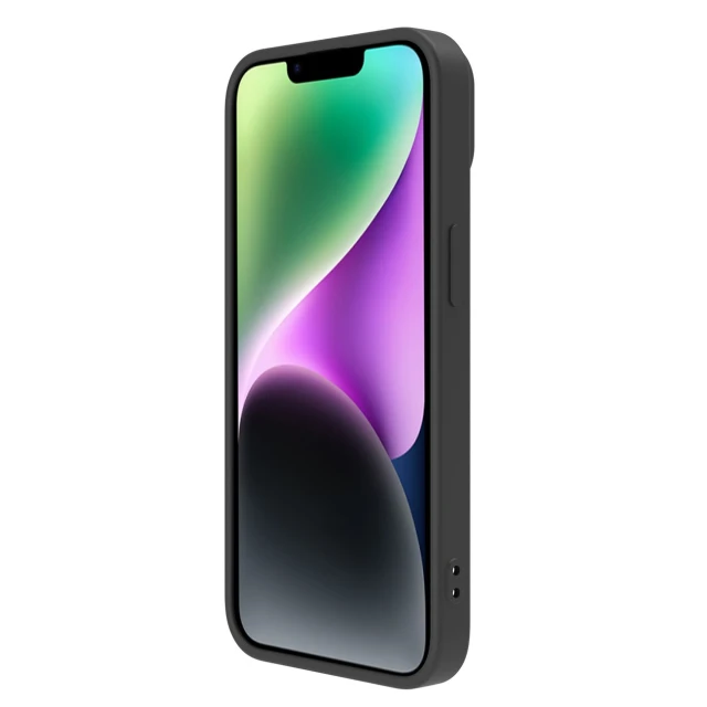 Чохол Nillkin Camshield Magnetic Silicone для iPhone 14 Plus Black with MagSafe (6902048249455)