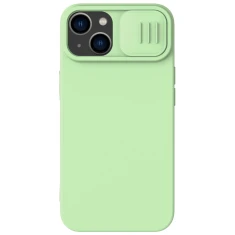 Чохол Nillkin Camshield Magnetic Silicone для iPhone 14 Plus Green with MagSafe (6902048249479)