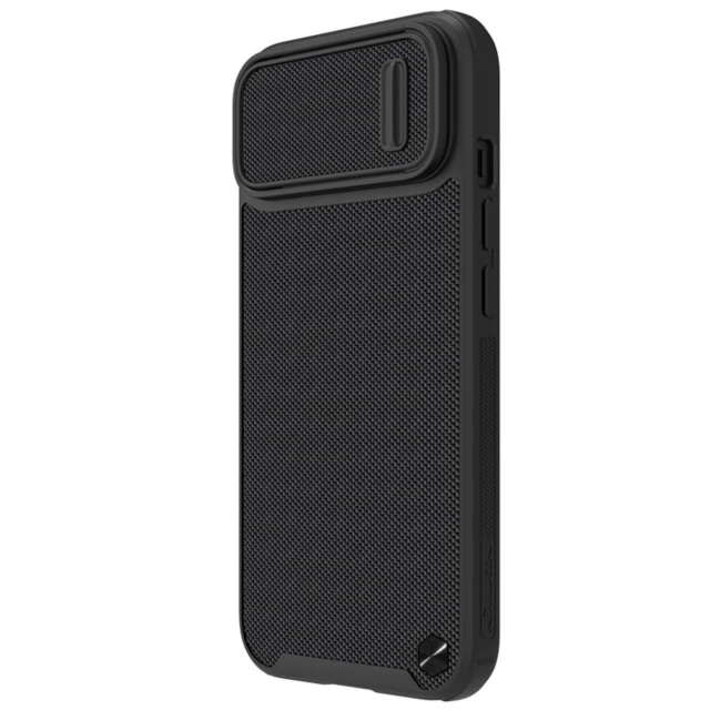 Чохол Nillkin Textured S для iPhone 14 | 13 Black with MagSafe (6902048249530)