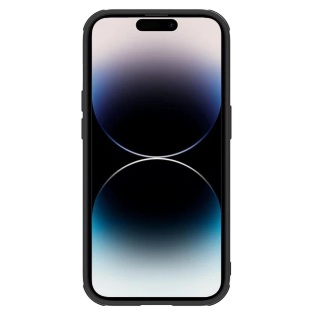 Чохол Nillkin Textured S для iPhone 14 Pro Black with MagSafe (6902048249561)