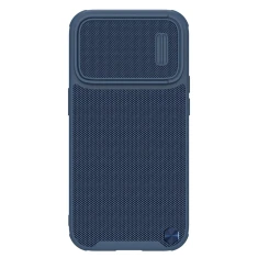 Чохол Nillkin Textured S для iPhone 14 Pro Blue with MagSafe (6902048249578)