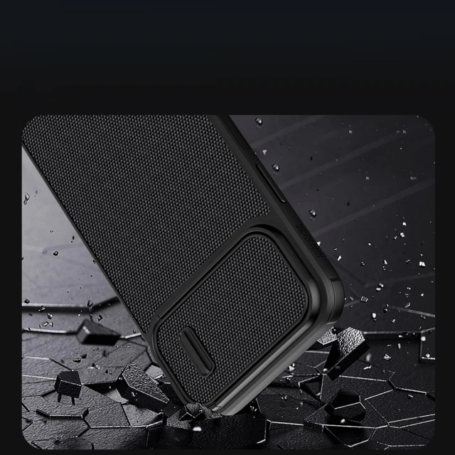 Чехол Nillkin Textured S для iPhone 14 Pro Blue with MagSafe (6902048249578)