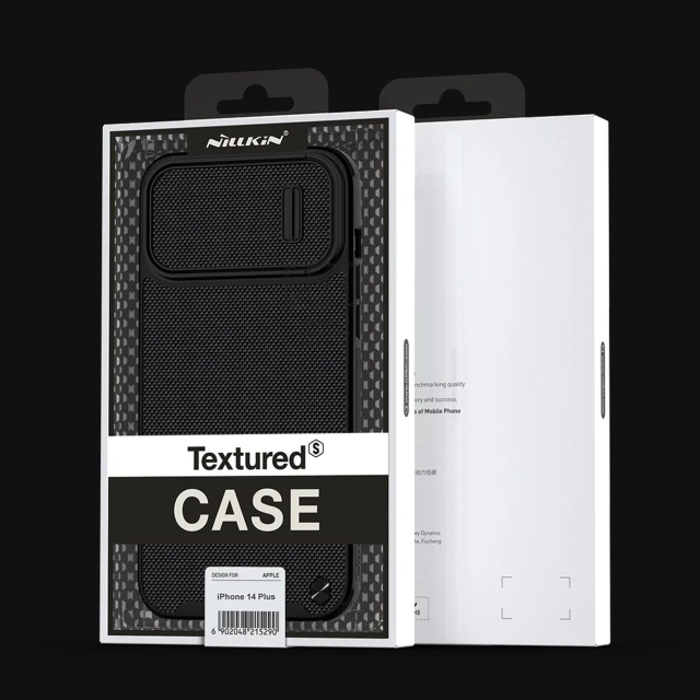 Чохол Nillkin Textured S для iPhone 14 Plus Black with MagSafe (6902048249592)