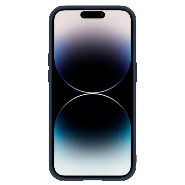 Чохол Nillkin Textured S для iPhone 14 Pro Max Blue with MagSafe (6902048249639)