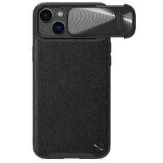 Чохол Nillkin Camshield Leather S для iPhone 14 | 13 Black (6902048249653)