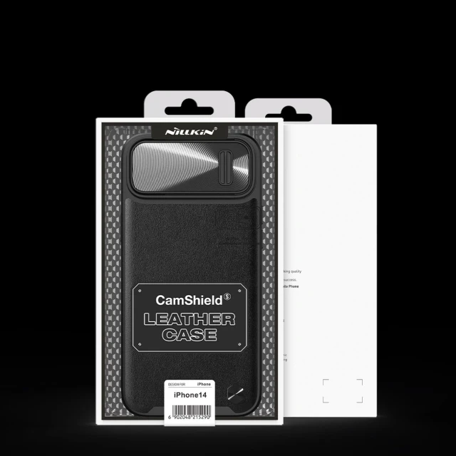 Чохол Nillkin Camshield Leather S для iPhone 14 | 13 Black (6902048249653)