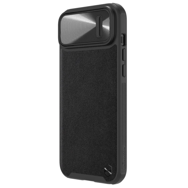 Чохол Nillkin Camshield Leather S для iPhone 14 | 13 Black (6902048249653)