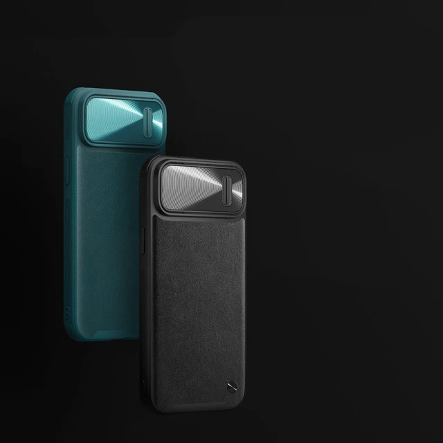Чохол Nillkin Camshield Leather S для iPhone 14 | 13 Black (6902048249653)