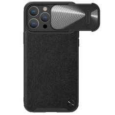 Чохол Nillkin Camshield Leather S для iPhone 14 Pro Max Black (6902048249745)