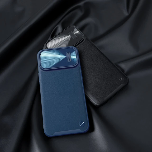 Чохол Nillkin Camshield Leather S для iPhone 14 Pro Max Black (6902048249745)