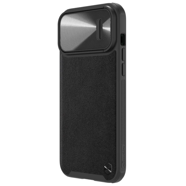 Чохол Nillkin Camshield Leather S для iPhone 14 Pro Max Black (6902048249745)