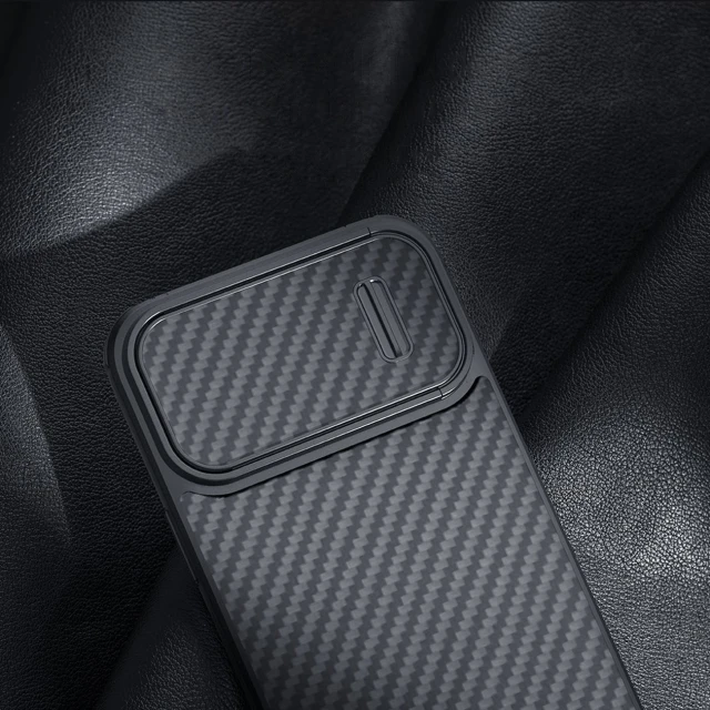 Чохол Nillkin Synthetic Fiber S для iPhone 14 | 13 Black (6902048249776)