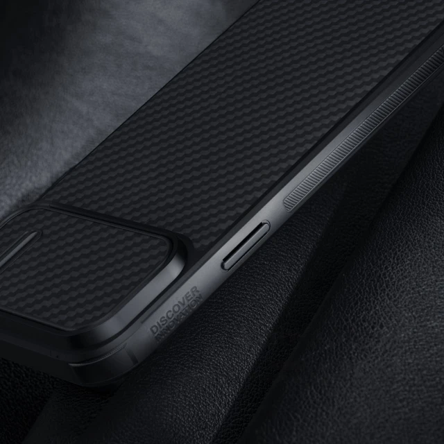Чохол Nillkin Synthetic Fiber S для iPhone 14 Pro Black (6902048249783)
