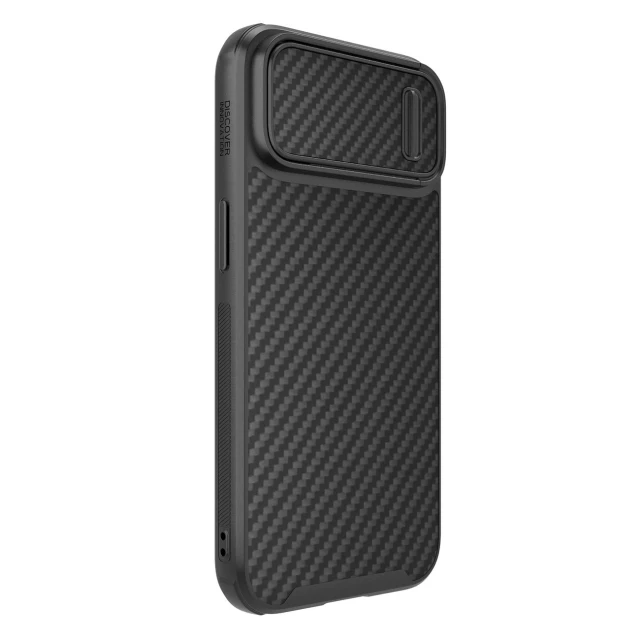 Чохол Nillkin Synthetic Fiber S для iPhone 14 Plus Black (6902048249790)