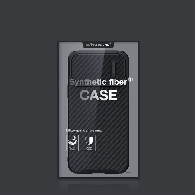 Чохол Nillkin Synthetic Fiber S для iPhone 14 Pro Max Black (6902048249806)