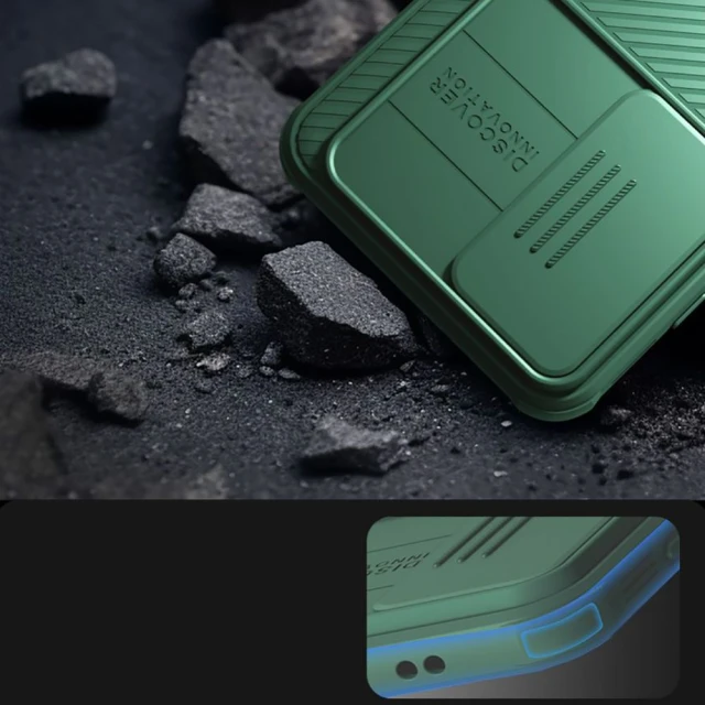 Чохол Nillkin CamShield Pro для Samsung Galaxy A55 5G (A556) Black (6902048276901)