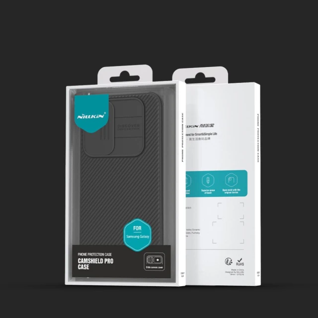 Чохол Nillkin CamShield Pro для Samsung Galaxy A55 5G (A556) Black (6902048276901)