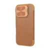 Чохол Nillkin Qin Prop Leather для iPhone 16 Brown (6902048281943)