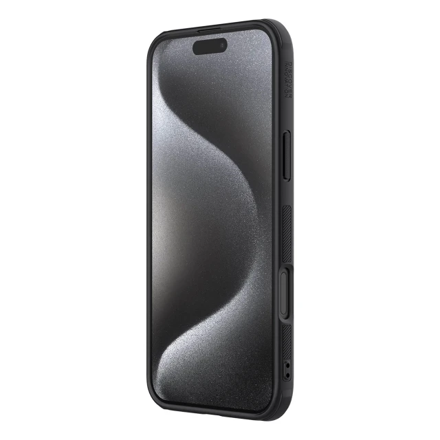 Чохол Nillkin Super Frosted Shield Pro для iPhone 16 Pro Black (6902048286450)