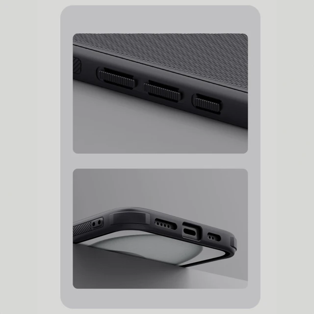 Чохол Nillkin Super Frosted Shield Pro Magnetic для iPhone 16 Black (Super Frosted Shield Pro Magnetic Case AP iPhone16 Black)