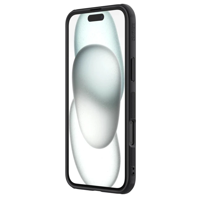 Чохол Nillkin Super Frosted Shield Pro Magnetic для iPhone 16 Black (Super Frosted Shield Pro Magnetic Case AP iPhone16 Black)