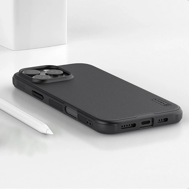 Чохол Nillkin Super Frosted Shield Pro Magnetic для iPhone 16 Pro Max Black with MagSafe (Super Frosted Shield Pro Magnetic Case AP iPhone16 Pro Max B