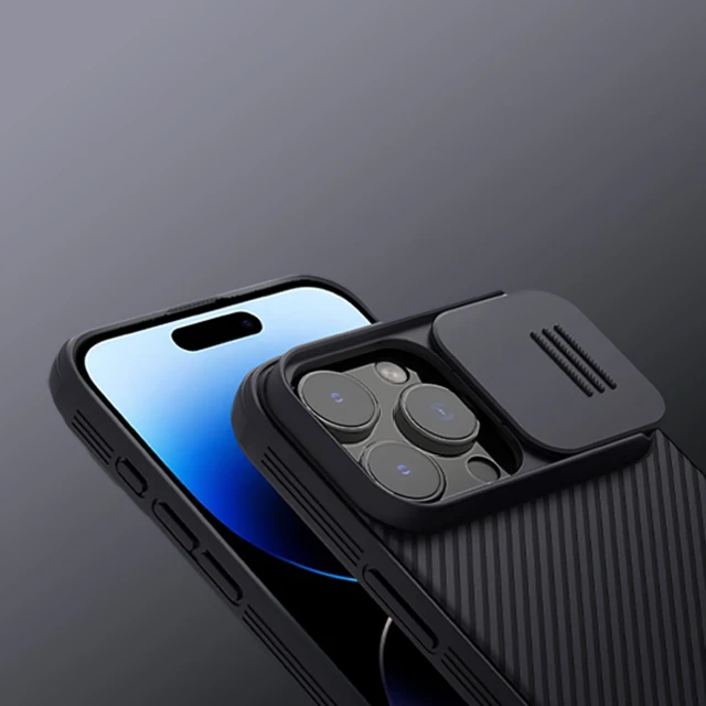 Чохол Nillkin CamShield Pro для iPhone 16 Pro Max Чорний (CamShield Pro Case AP iPhone16 Pro Max Black)