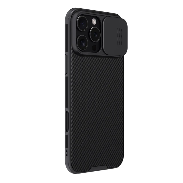 Чохол Nillkin CamShield Pro для iPhone 16 Pro Max Чорний (CamShield Pro Case AP iPhone16 Pro Max Black)