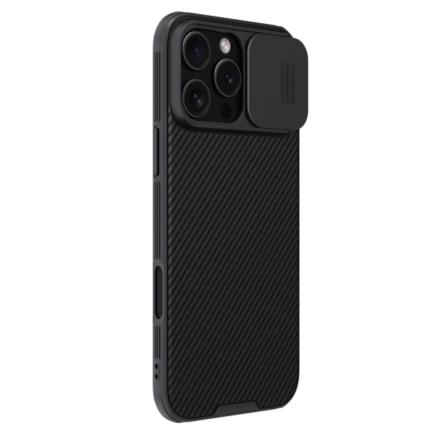 Чехол Nillkin CamShield Pro для iPhone 16 Pro Черный with MagSafe (CamShield Pro Magnetic Case AP iPhone16 Pro Black)