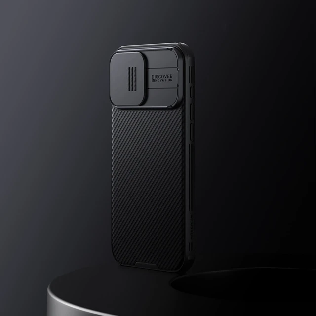 Чехол Nillkin CamShield Pro для iPhone 16 Pro Черный with MagSafe (CamShield Pro Magnetic Case AP iPhone16 Pro Black)