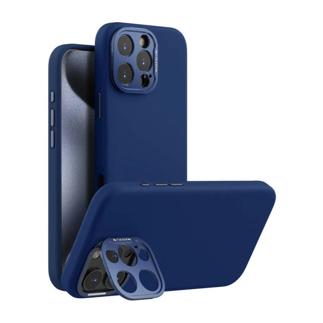 Чехол Nillkin LensWing Magnetic для iPhone 16 Pro Max Blue (6902048286955)