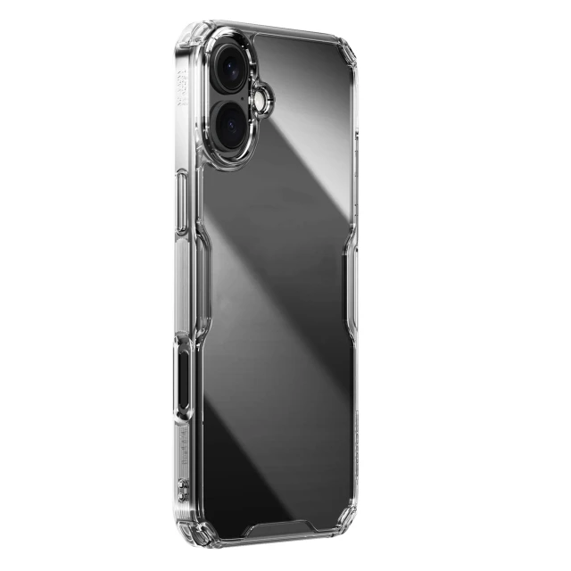 Чехол Nillkin Nature Pro для iPhone 16 White Transparent (6902048287181)