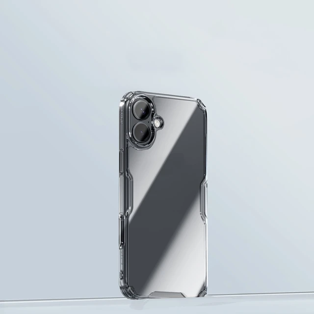 Чехол Nillkin Nature Pro для iPhone 16 White Transparent (6902048287181)