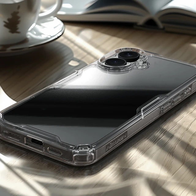 Чехол Nillkin Nature Pro для iPhone 16 White Transparent (6902048287181)