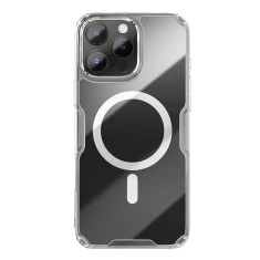 Чохол Nillkin Nature Pro для iPhone 16 Pro White Transparent with MagSafe (6902048287280)