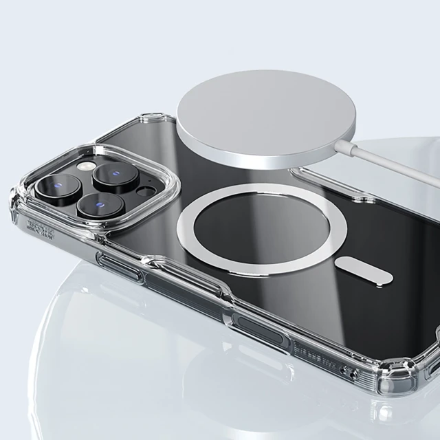 Чохол Nillkin Nature Pro для iPhone 16 Pro White Transparent with MagSafe (6902048287280)