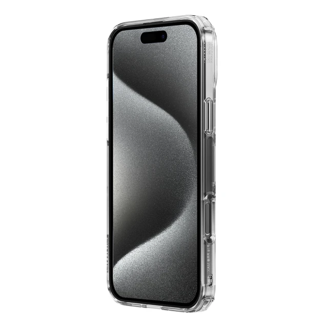 Чохол Nillkin Nature Pro для iPhone 16 Pro White Transparent with MagSafe (6902048287280)