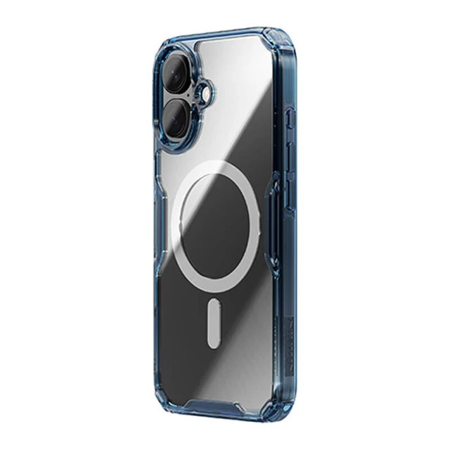 Чохол Nillkin Nature TPU Pro Magnetic для iPhone 16 Plus Blue (6902048287310)