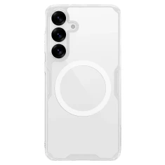 Чохол Nillkin Nature TPU Pro для Samsung Galaxy S25 (S931) White with MagSafe (6902048289826)