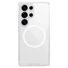 Чохол Nillkin Nature TPU Pro для Samsung Galaxy S25 Ultra (S938) White with MagSafe (6902048289840)