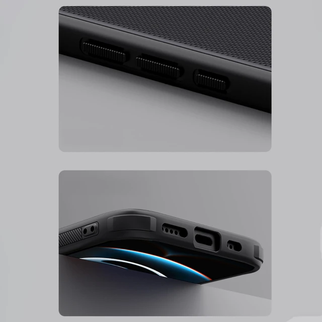 Чохол Nillkin Super Frosted Shield Pro для iPhone 16e Black with MagSafe (6902048296008)